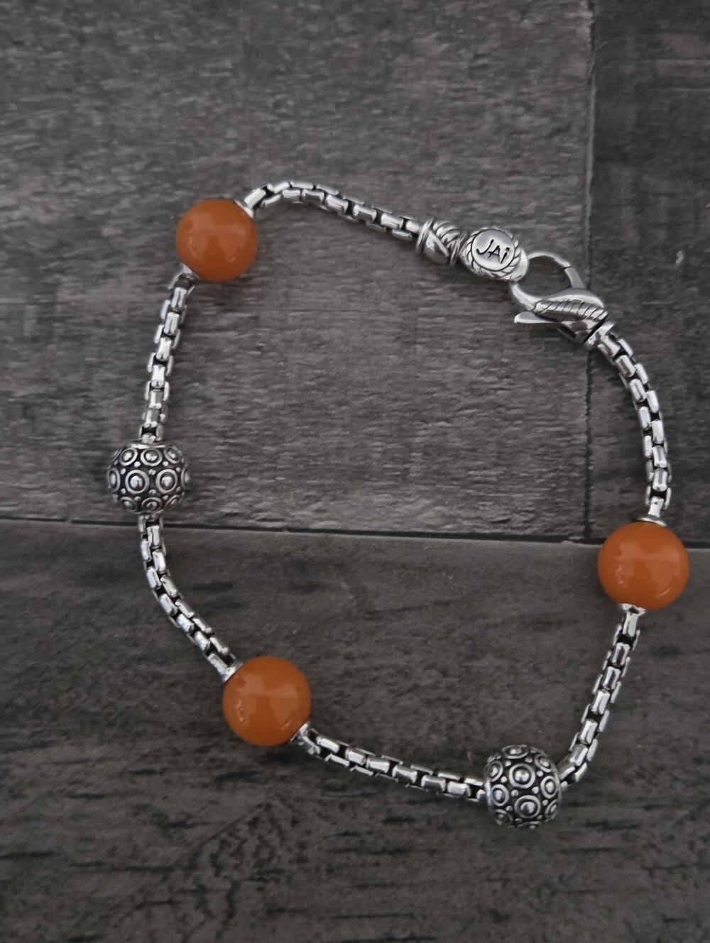 JAI SS Kalahari & Gemstone Bracelet